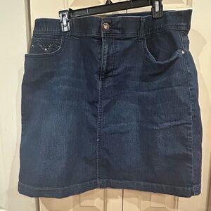 premier Denim by cj banks jean skort
